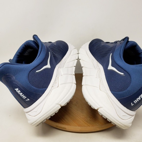 Hoka One One Arahi 7 Shoes Mens 12 D Blue Comfort Walking Running Sneaker main image 2